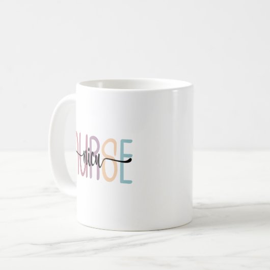 NICU Neonatale Intensive Care Unit Afstuderen Koffiemok (Voorkant links)