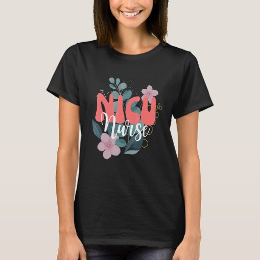 NICU Neonatale Intensive Care Unit T-shirt (Voorkant)