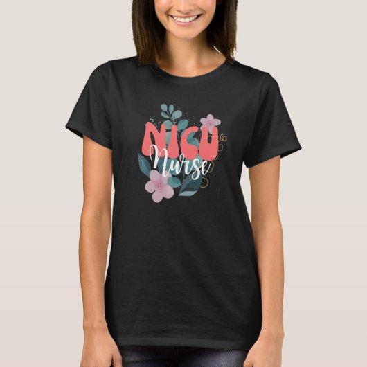 NICU Neonatale Intensive Care Unit T-shirt (Voorkant)