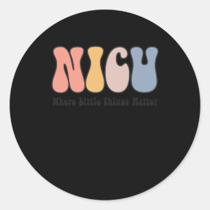 NICU - Neonatale Intensive Care Unit - Waar Ronde Sticker