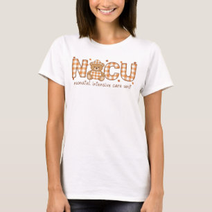 NICU Neonatale Intensive Care Verpleegster Beer sc T-shirt