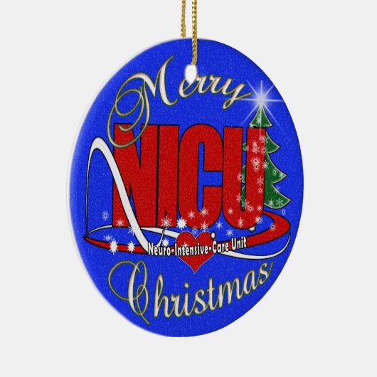 NICU Neuro-Intensive Care Unit ORNAMENT CHRISTMAS (Rechts)
