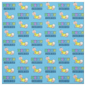NICU Neurse Baby Blue Stof (Swatch)