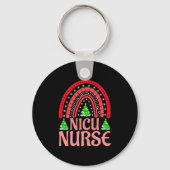 Nicu Nurse Christmas Crew Nurselife Nursing Xmas P Sleutelhanger (Voorkant)