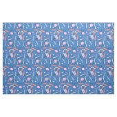 NICU Nurse Fabric Blue Stof (Fat Quarter)