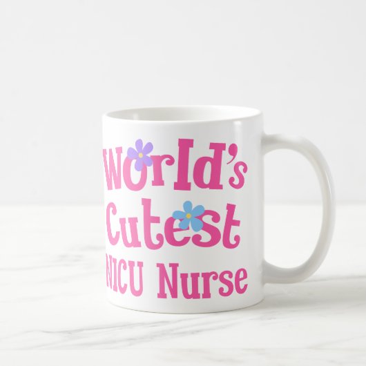 Nicu Nurse Gift Idea for her (Worlds Cutest) Koffiemok (Rechts)