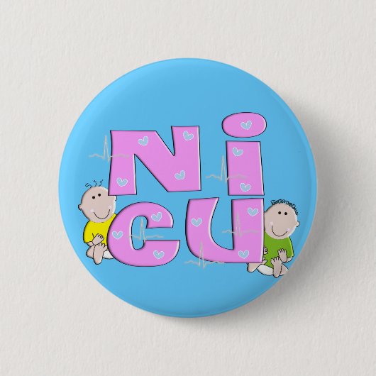 NICU Nurse Gifts Ronde Button 5,7 Cm (Voorkant)