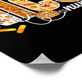 Nicu Nurse Herfst Autumn Leaves Thanksgiving Healt Poster (Hoek)