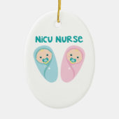 NICU Nurse Keramisch Ornament (Voorkant)