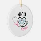 NICU Nurse Keramisch Ornament (Rechts)