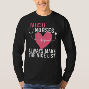 Nicu Nurse maakt altijd van de mooie lijst Zuster  T-shirt
