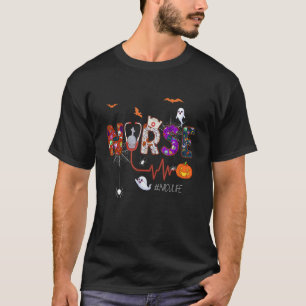 Nicu Nurse Neonatal Icu Nursing Scary Halloween Co T-shirt