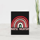 Nicu Nurse Neonatal Tiny Crew Christmas Holiday Nu Kaart (Voorkant)