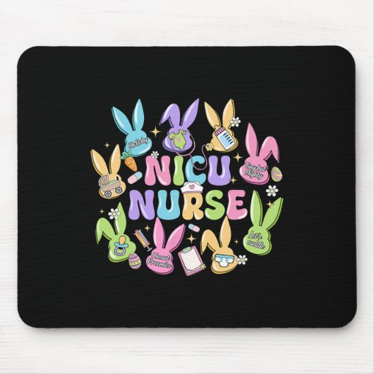 NICU Nurse Paasdag Neonatale Intensive Care Unit Muismat (Voorkant)