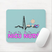 NICU Nurse QRS-ontwerp Muismat (Met muis)