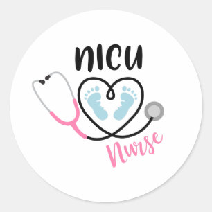 NICU Nurse Ronde Sticker