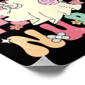 Nicu Nurse Spooky Ghost Halloween Schattigee Nursi Poster (Hoek)