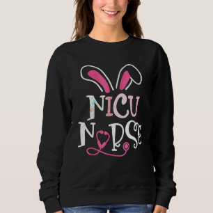 Nicu Nurse Stethoscope Bunny Ears Happy Nursing Ea Trui