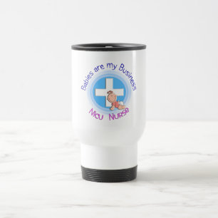 NICU NURSE Travel Mug "Baby's zijn mijn bedrijf" Reisbeker