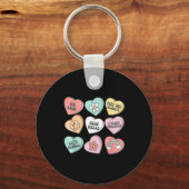 Nicu Nurse Valentine's Day Heart Candy Neonatal Ic Sleutelhanger (Voorkant)