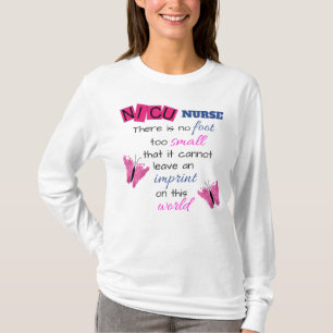 "NICU Nurse" VROUWENS LANGE SLEEVES TSHIRT