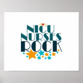 NICU Nurses Rock Poster (Voorkant)