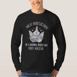 NICU Nursicorn als een normale NICU Nurse T-shirt