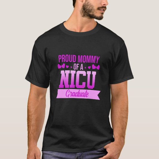 NICU-ondersteuning voor moederdieren - Voortijdige T-shirt (Voorkant)