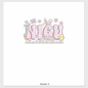 NICU Pasen Neonatale Intensive Care Unit Verpleegs Sticker