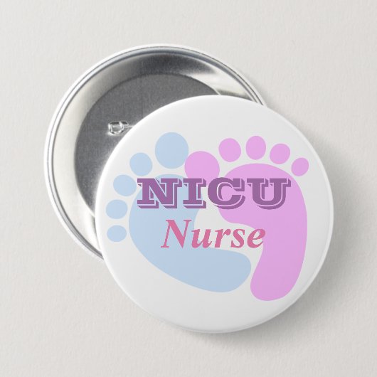 NICU-verpleegkundige Button (Voorkant /achterkant)