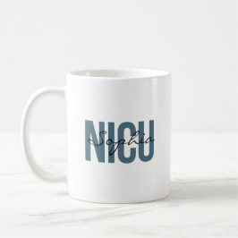 NICU-verpleegkundige Gepersonaliseerde naam vet ty Koffiemok
