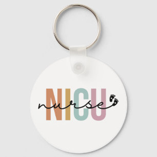 NICU Verpleegkundige Gift Neonatale Intensive Care Sleutelhanger