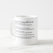 NICU-verpleegkundige Mok (Voorkant links)