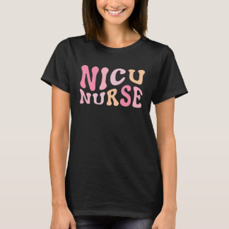 NICU-verpleegkundige neonatale intensive care-verp T-shirt