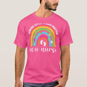 Nicu verpleegkundige neonatale verpleegkundige Pra T-shirt