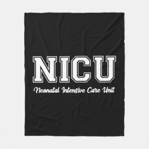 NICU Verpleegkundige ontwerp Gift voor Vrouwen Fleece Deken