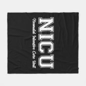 NICU Verpleegkundige ontwerp Gift voor Vrouwen Fleece Deken (Voorkant (Horizontaal))