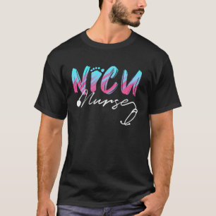 NICU-verpleegkundige Pasgeboren Baby Verpleegkundi T-shirt