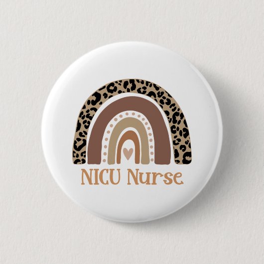NICU Verpleegkundige - Schattigee Neonatale Verple Ronde Button 5,7 Cm (Voorkant)