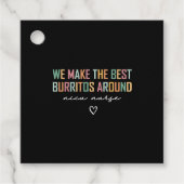 NICU Verpleegkundige Shirt Wij maken het beste Bedankjes Labels (Voorkant)