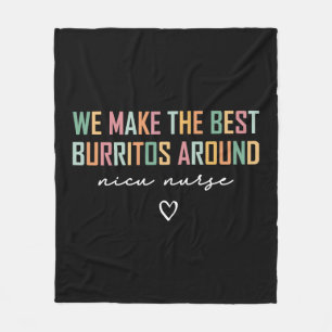 NICU Verpleegkundige Shirt Wij maken het beste Fleece Deken