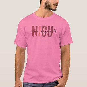 NICU Verpleegkundige T-shirt, Neonatale IC-Shirten T-shirt