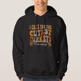 Nicu Verpleegkundige Thanksgiving Schattigee Kalko Hoodie