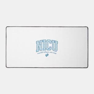 NICU-verpleegster babyvoeten geruite letter shirt  Bureaumat