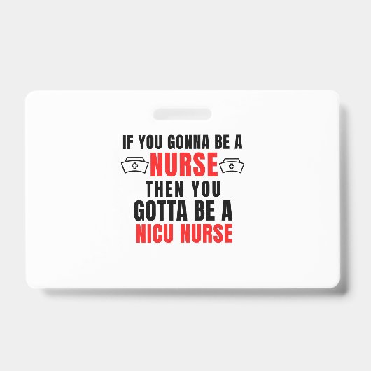 NICU-verpleegster Badge (Voorkant)