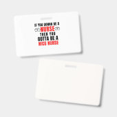 NICU-verpleegster Badge (Voor- en achterkant)