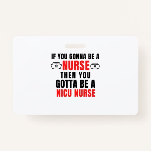 NICU-verpleegster Badge (Voorkant)