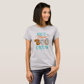 NICU Verpleegster Halloween Boo Crew T-shirt (Voorkant volledig)