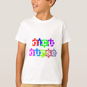NICU VERPLEEGSTER PUZZEL STUK T-SHIRT
