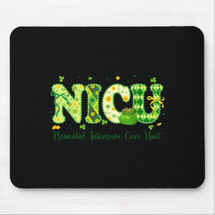 Nicu-verpleegster St. Patrick's Day neonatale inte Muismat